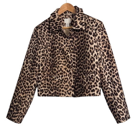 H&M Leopard Print Jacket - Picture 1 of 6
